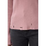 ダメージフーディーリブトップス | AZUL BY MOUSSY | 詳細画像35