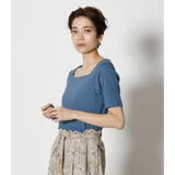 SQUARE NECK RIB TOPS | AZUL BY MOUSSY | 詳細画像32 