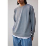 GRY | シャツレイヤードスリットニットソー | AZUL BY MOUSSY