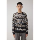 総ロゴペイントニットトップス | AZUL BY MOUSSY | 詳細画像5 