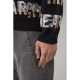 総ロゴペイントニットトップス | AZUL BY MOUSSY | 詳細画像10 