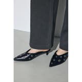 ハトメデザインミュール | AZUL BY MOUSSY | 詳細画像2 