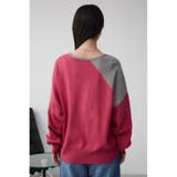 ショルダーバイカラーニット | AZUL BY MOUSSY | 詳細画像17