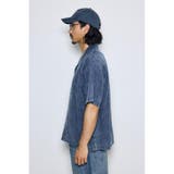 ヴィンテージウォッシュ開襟シャツ | AZUL BY MOUSSY | 詳細画像20 