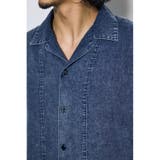 ヴィンテージウォッシュ開襟シャツ | AZUL BY MOUSSY | 詳細画像22 