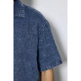 ヴィンテージウォッシュ開襟シャツ | AZUL BY MOUSSY | 詳細画像23 