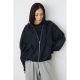 BLK | シアーブルゾン | AZUL BY MOUSSY