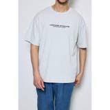 WHT | 配色メッシュロゴTEE | AZUL BY MOUSSY