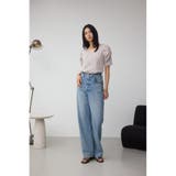 カットツイード袖ギャザートップス | AZUL BY MOUSSY | 詳細画像21 