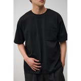 BLK | ステッチデザインポケットTシャツ | AZUL BY MOUSSY