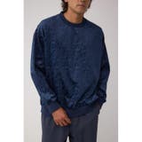 ベロアエンボス総柄トップス | AZUL BY MOUSSY | 詳細画像12 