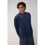 ベロアエンボス総柄トップス | AZUL BY MOUSSY | 詳細画像14 