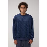 ベロアエンボス総柄トップス | AZUL BY MOUSSY | 詳細画像16 