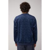 ベロアエンボス総柄トップス | AZUL BY MOUSSY | 詳細画像18 