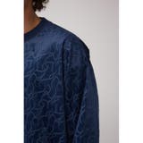ベロアエンボス総柄トップス | AZUL BY MOUSSY | 詳細画像20 