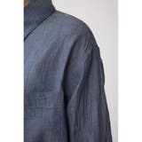 シアーデニムシャツ | AZUL BY MOUSSY | 詳細画像10 