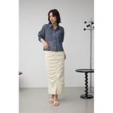 シアーデニムシャツ | AZUL BY MOUSSY | 詳細画像4 