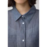 シアーデニムシャツ | AZUL BY MOUSSY | 詳細画像8 