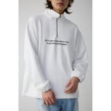 WHT | フェイクスウェードハーフジッププルオーバー | AZUL BY MOUSSY