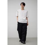 ブランケットステッチ半袖ニット | AZUL BY MOUSSY | 詳細画像3