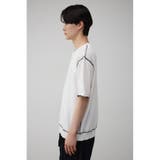 ブランケットステッチ半袖ニット | AZUL BY MOUSSY | 詳細画像5