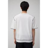 ブランケットステッチ半袖ニット | AZUL BY MOUSSY | 詳細画像6