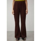 JACQUARD RIB FLARE PANTS | AZUL BY MOUSSY | 詳細画像15
