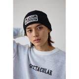 ワッペンニットキャップ | AZUL BY MOUSSY | 詳細画像1