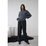 ラメベロアハーフZIPニットトップス | AZUL BY MOUSSY | 詳細画像23 