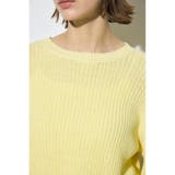 畔編みリラックスニットトップス | AZUL BY MOUSSY | 詳細画像13 