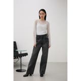 シアーラメ長袖トップス | AZUL BY MOUSSY | 詳細画像25 