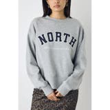 カレッジワッペンロゴ裏毛トップス | AZUL BY MOUSSY | 詳細画像10