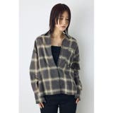 柄BLK5 | シアーコットンレギュラーシャツ | AZUL BY MOUSSY