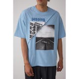 BLU | フォト切り替えTシャツ | AZUL BY MOUSSY