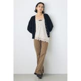 レースサテンアシメキャミソール | AZUL BY MOUSSY | 詳細画像23