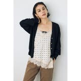 レースサテンアシメキャミソール | AZUL BY MOUSSY | 詳細画像15