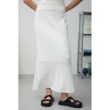 クロシェニットスカート | AZUL BY MOUSSY | 詳細画像1