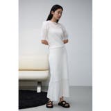 クロシェニットスカート | AZUL BY MOUSSY | 詳細画像2