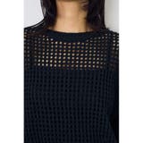 クロップドメッシュニット | AZUL BY MOUSSY | 詳細画像7 