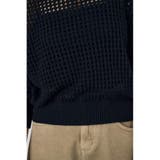 クロップドメッシュニット | AZUL BY MOUSSY | 詳細画像9 