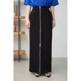 BLK | スーパーストレッチ美タイトフロントジップスカート | AZUL BY MOUSSY