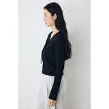 フェイクレイヤードレースアップニット | AZUL BY MOUSSY | 詳細画像4