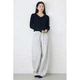 フェイクレイヤードレースアップニット | AZUL BY MOUSSY | 詳細画像6