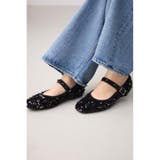 スクエアトゥストラップフラットパンプス | AZUL BY MOUSSY | 詳細画像10 