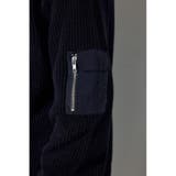 スタンドカラーWジップニット | AZUL BY MOUSSY | 詳細画像23 