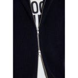 スタンドカラーWジップニット | AZUL BY MOUSSY | 詳細画像25 