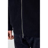 スタンドカラーWジップニット | AZUL BY MOUSSY | 詳細画像26