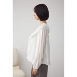 レースアップラッフルブラウス | AZUL BY MOUSSY | 詳細画像6 