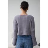 モールヤーンダブルジップカーディガン | AZUL BY MOUSSY | 詳細画像28