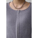 モールヤーンダブルジップカーディガン | AZUL BY MOUSSY | 詳細画像29